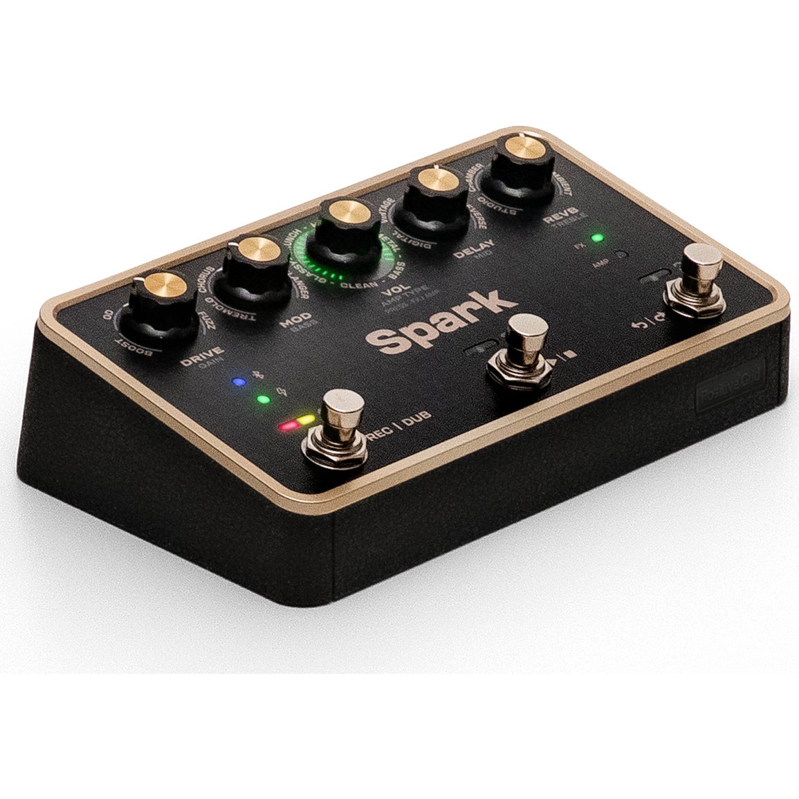 Positive Grid Spark Pedal Portable Smart Amp & Effects Pedal met looper