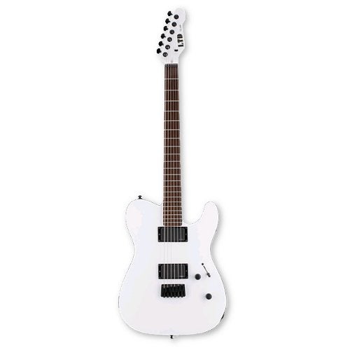 ESP LTD TE-406 SWS Snow White Satin elektrische gitaar