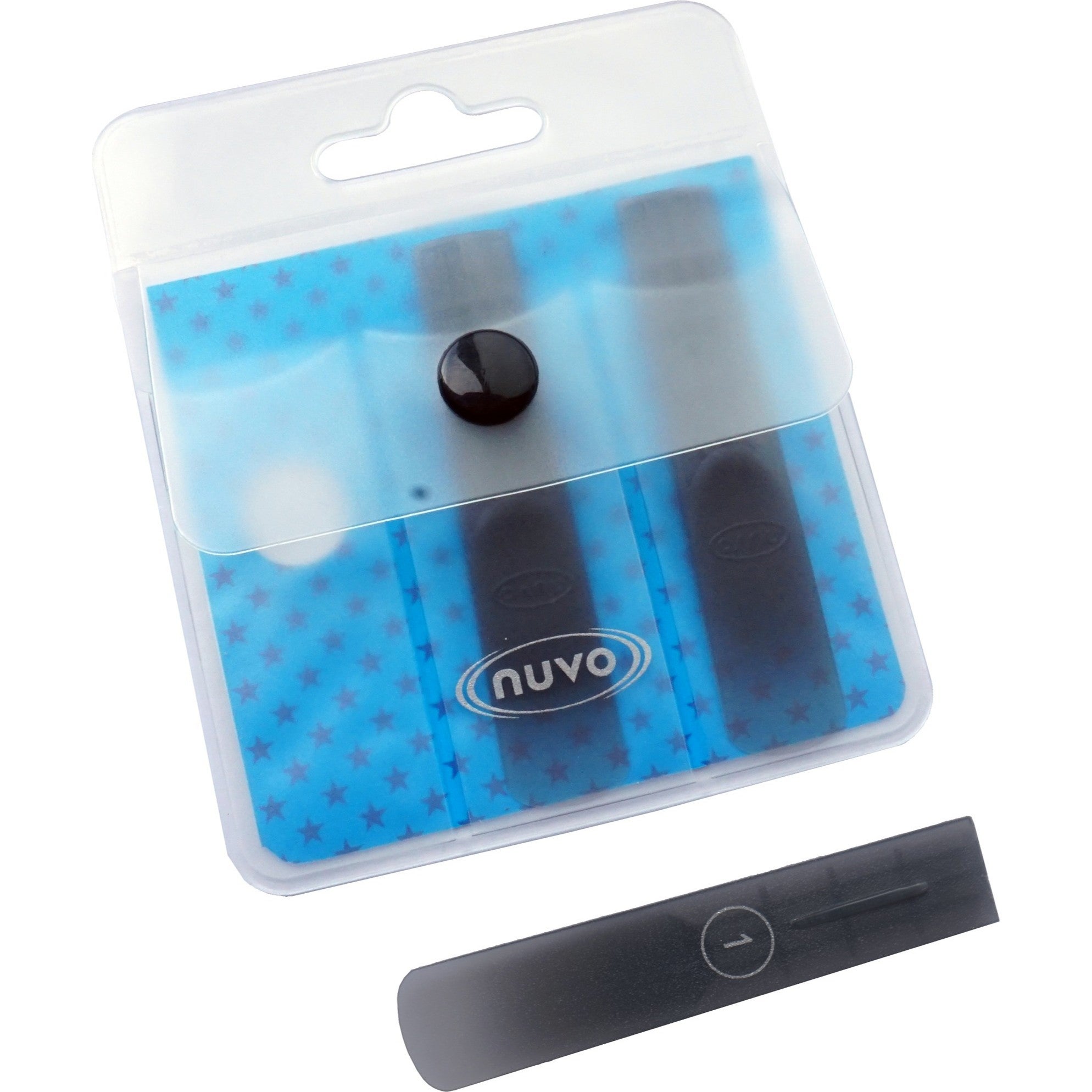 Nuvo Reeds jSax Clarinéo DooD #1.0 3 Units rietjes voor jSax/Clarinéo/DooD, sterkte 1,0, 3 stuks