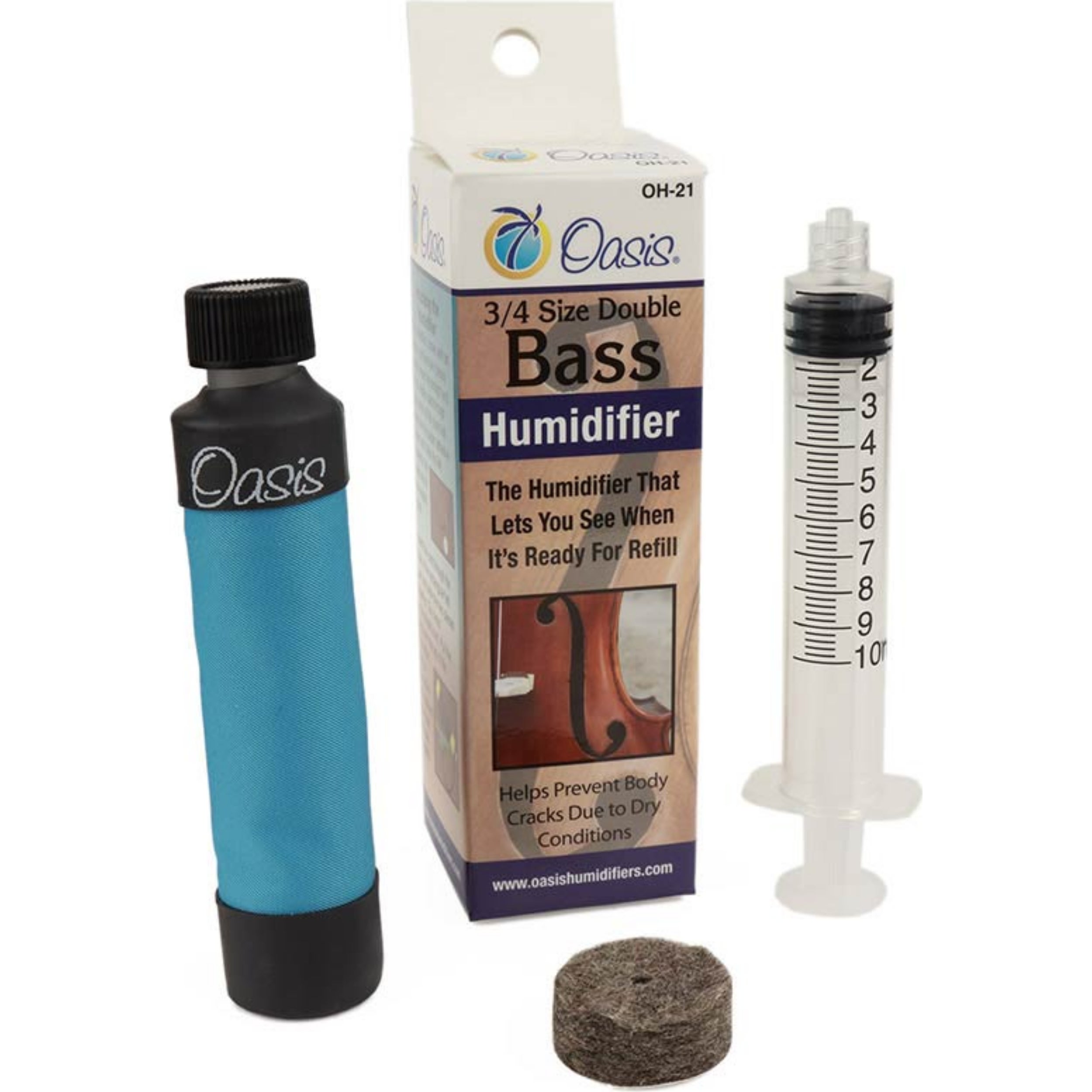 Oasis OH-21 bevochtiger voor contrabas
