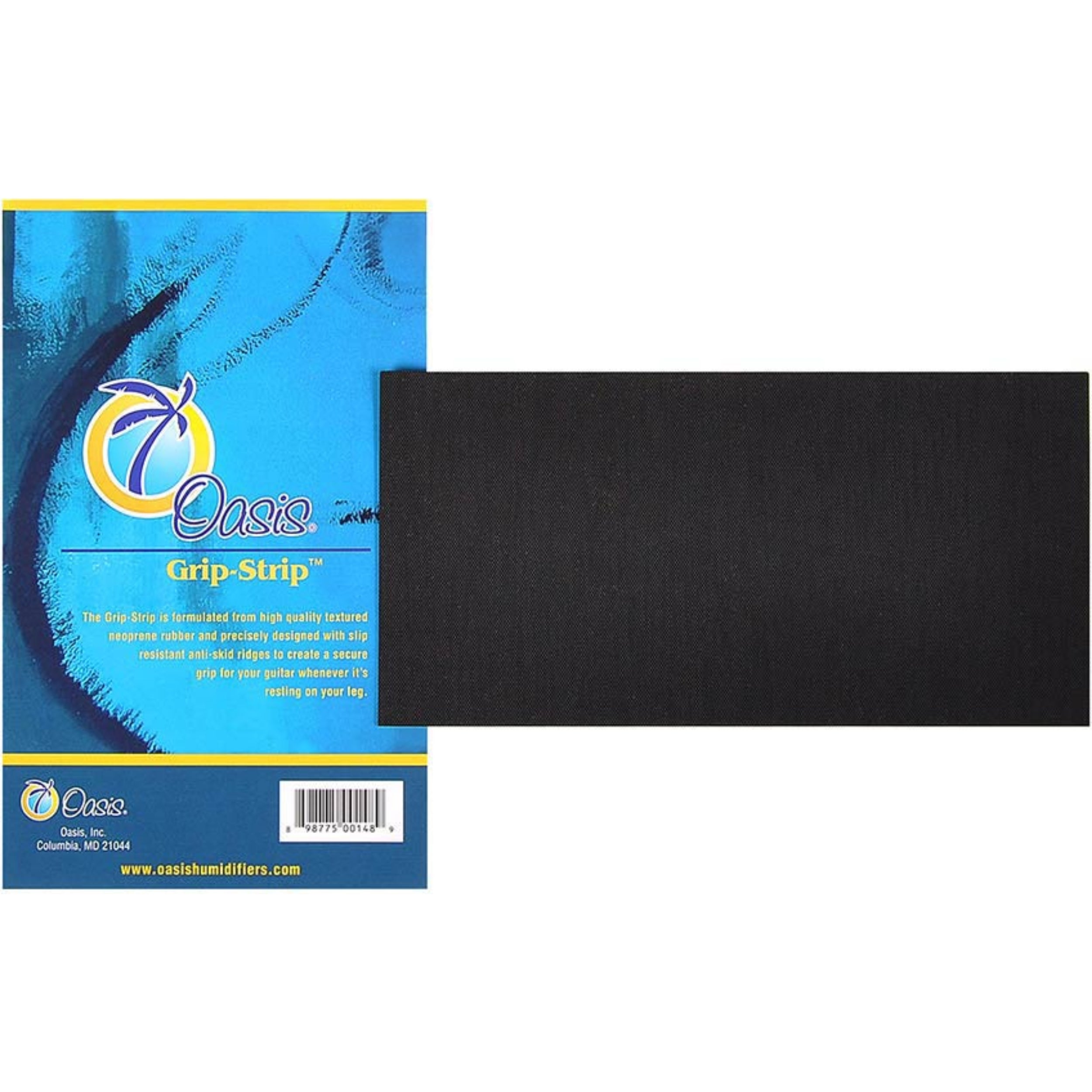 Oasis OH-22 Grip-Strip neopreen rubberen mat, antislip, voor akoestische gitaar