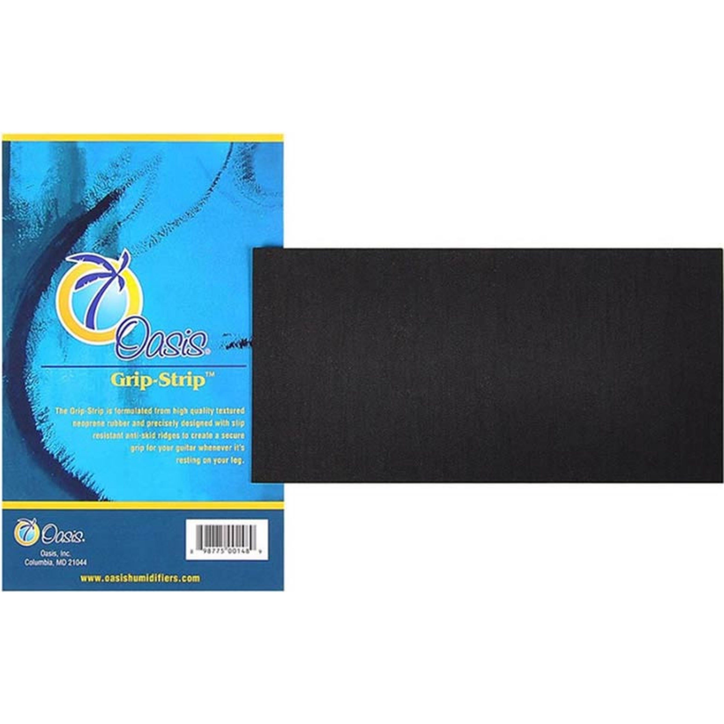 Oasis OH-22+ Grip-Strip neopreen rubberen mat, antislip, groot, voor gitaar