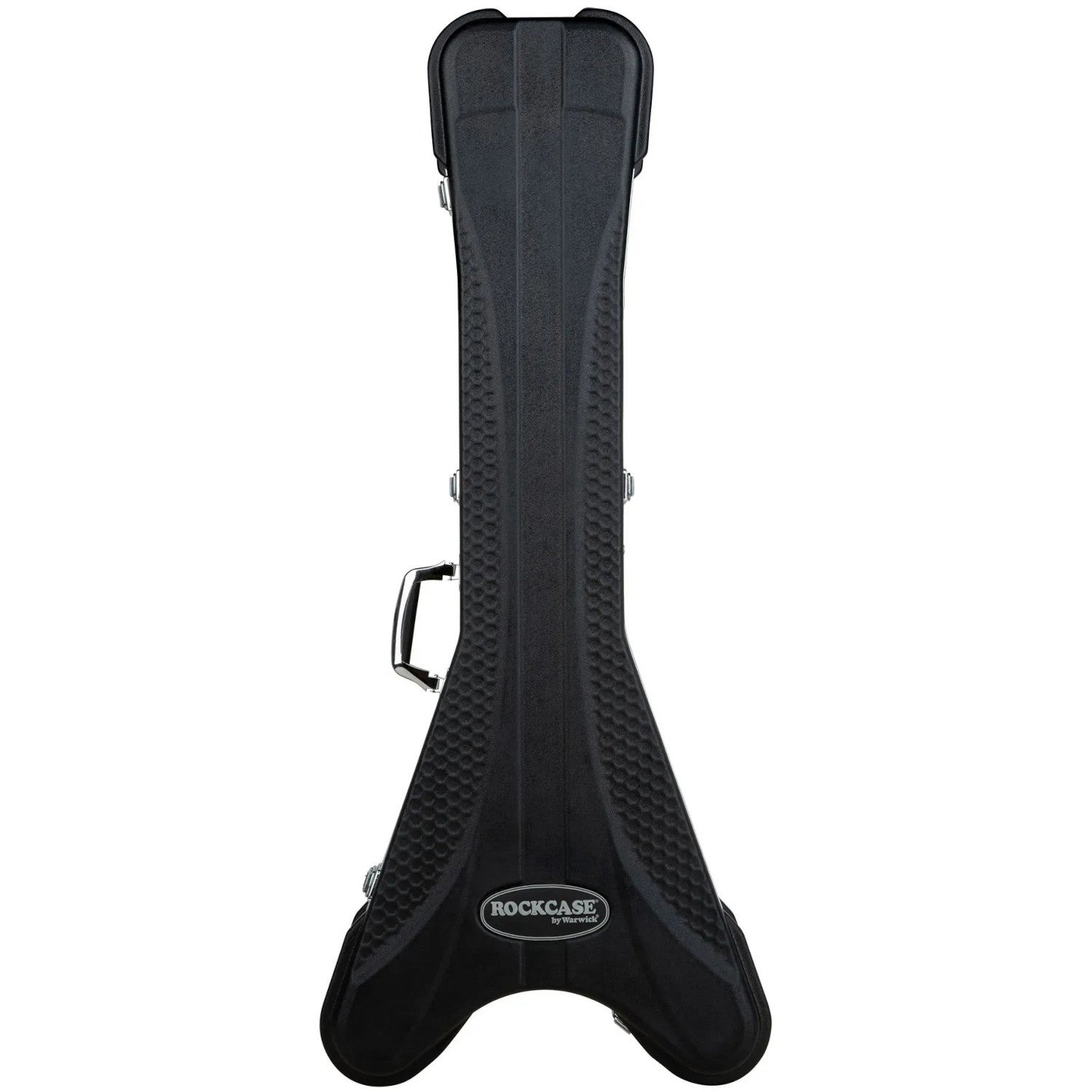 RockCase Premium Line Electric Guitar ABS Case (FV-Style), Curved Black elektrische gitaar koffer