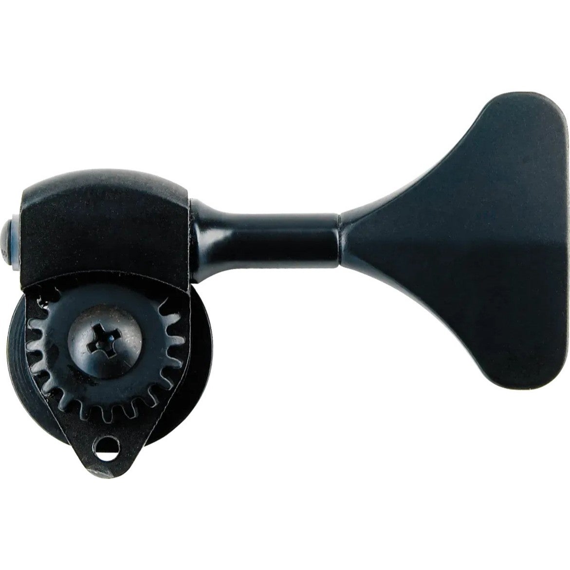 Hipshot HB6 - Ultralite Bass Machine Head, 1/2" Post, Y Key, Bass Side - Black