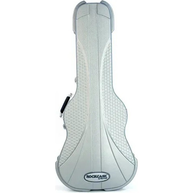 RockCase Premium Line Classical Guitar ABS Case, Curved Silver klassieke gitaar koffer