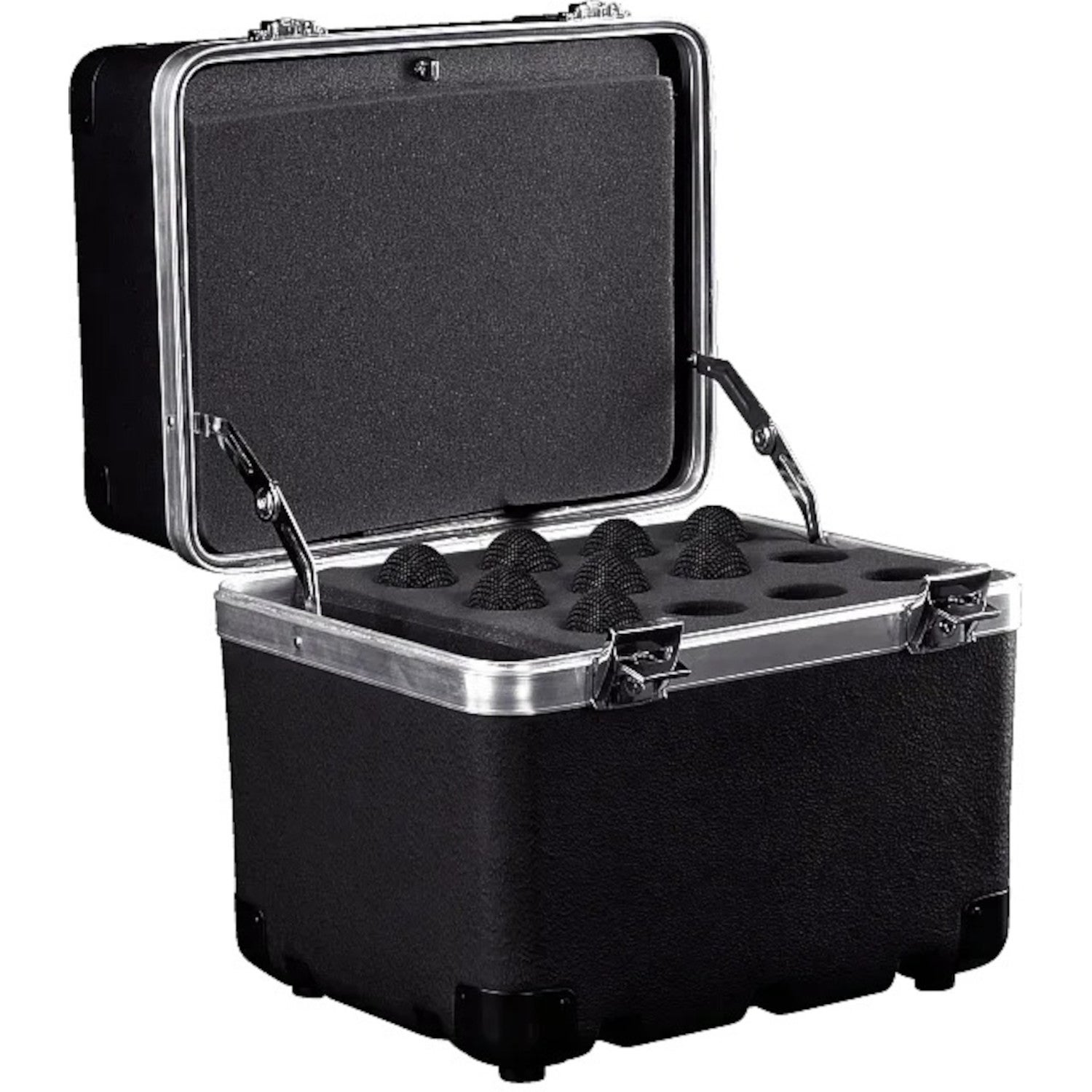 RockCase Standard Line Microphone ABS Case (12 Microphones) microfoon koffer voor 12 microfoons