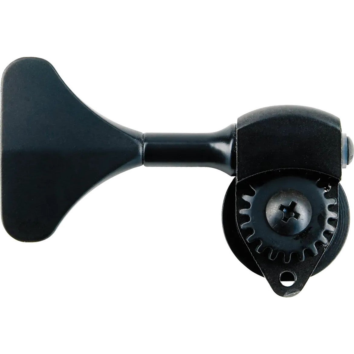 Hipshot HB6 - Ultralite Bass Machine Head, 1/2" Post, Y Key, Treble Side - Black