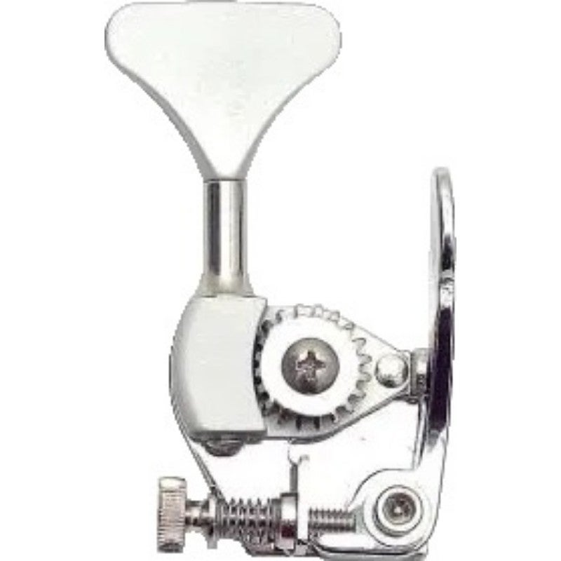 Hipshot HE6 - Bass Xtender for HB6 Ultralight, 3/8" Post, Y Key - Chrome