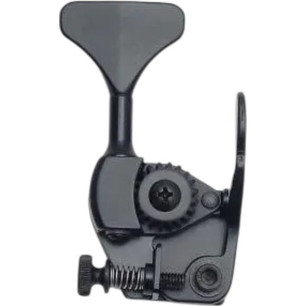 Hipshot HE6 - Bass Xtender for HB6 Ultralight, 1/2" Post, Y Key - Black