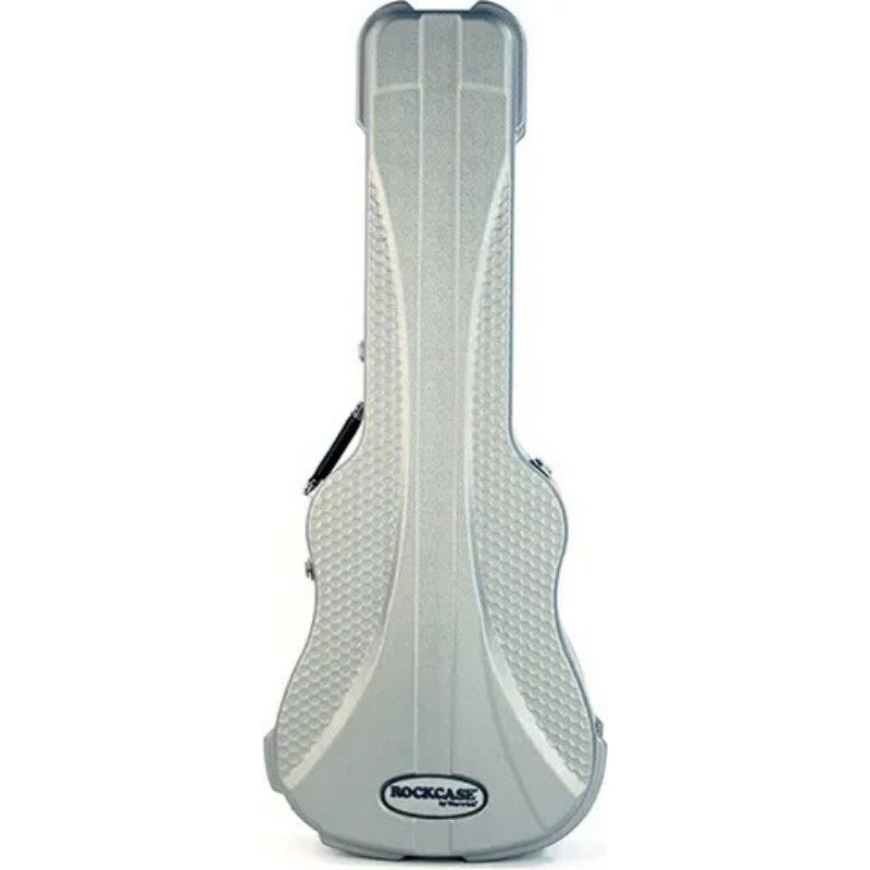 RockCase Premium Line Acoustic Guitar ABS Case (12-String), Curved Silver 12-snarige westerngitaar koffer