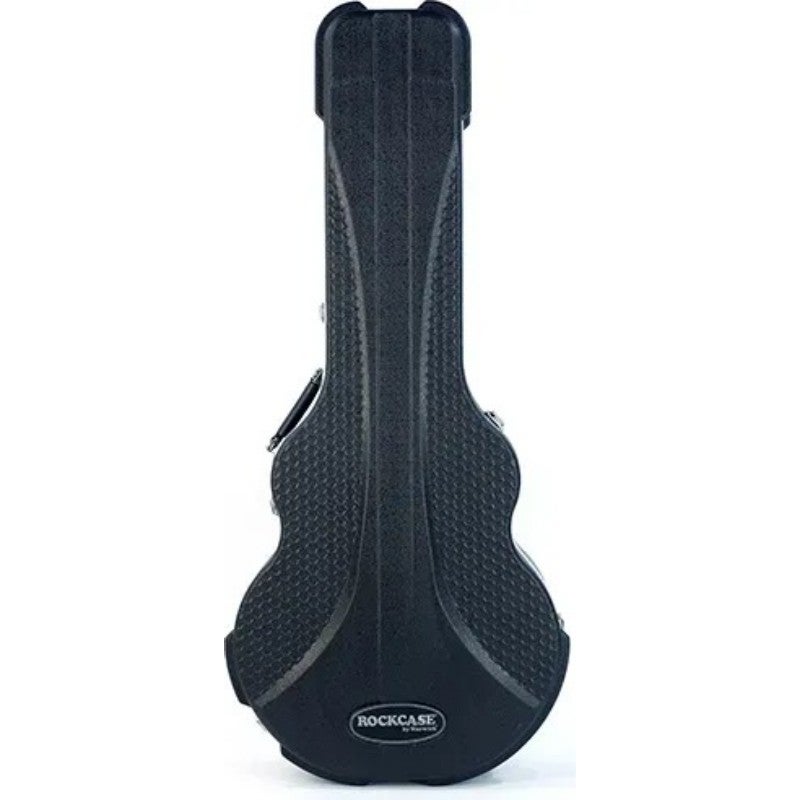 RockCase Premium Line Acoustic Guitar ABS Case (6- & 12-String Jumbo / Jazz), Curve Black jumbo westerngitaar koffer