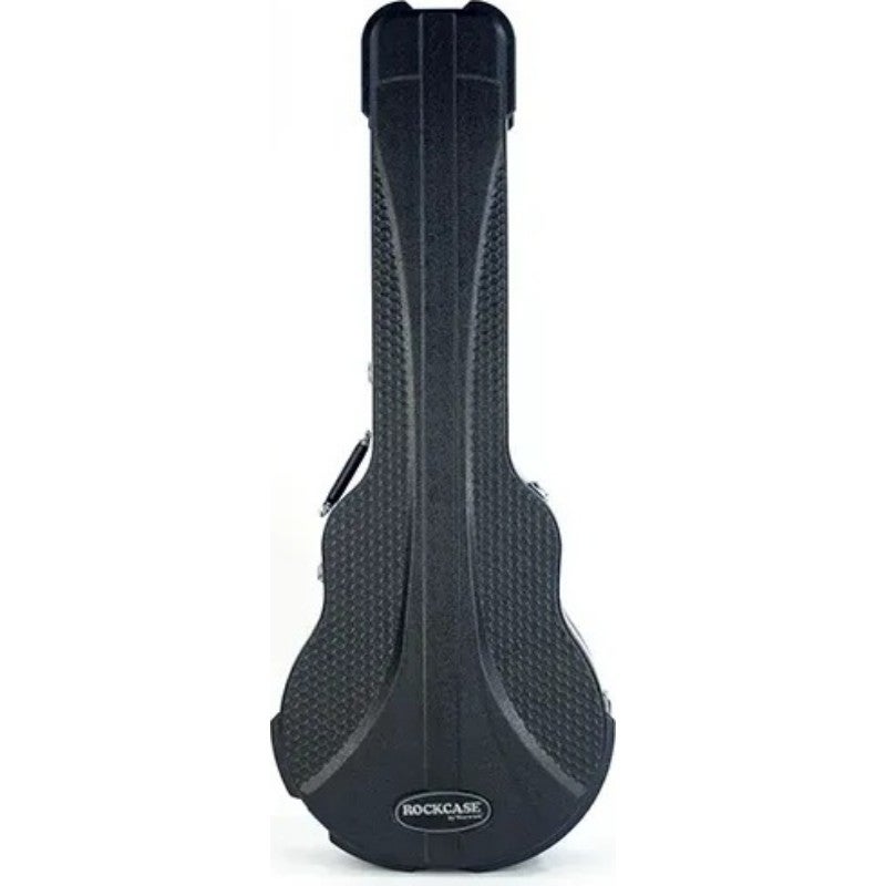 RockCase Premium Line Acoustic Bass ABS Case, Curved Black akoestische basgitaar koffer