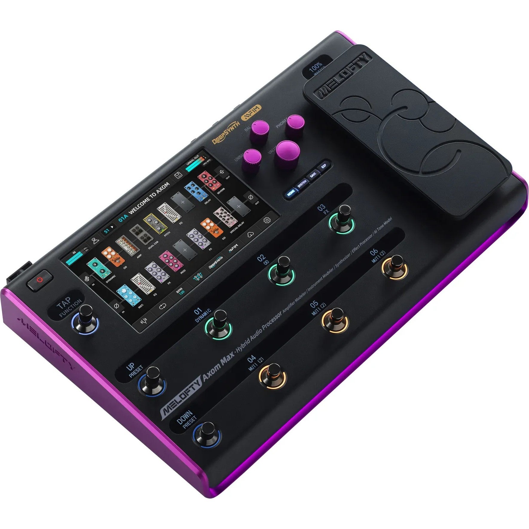 Melofty Axom Max Hybrid Audio Processor voor gitaar, bas, recording en sound design