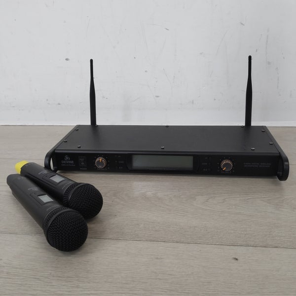 (B-Stock) Devine WMD-24 Pro Duo draadloos handheld systeem (2.4 GHz)