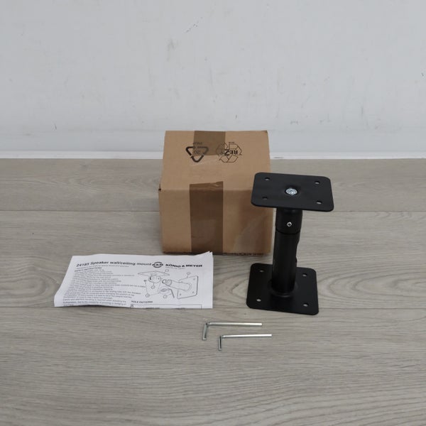 (B-Stock) Konig & Meyer 24185 wandbeugel voor speaker (per stuk)