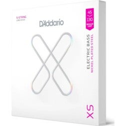 D'Addario XSB45130 Regular Light, Long Scale Coated Bass Strings 45-130 elektrische basgitaar snarenset