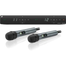 (B-Stock) Sennheiser XSW 1-825 DUAL-E draadloze handheld-microfoons (E: 821-832/863-865 MHz)