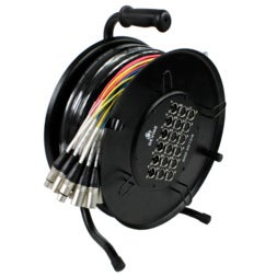 (B-Stock) Devine SND-20-12-6 Stagesnake XLR stage haspel 12-weg 20 meter