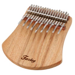 (B-Stock) Fazley KLMB-C 17 Tone Kalimba kamfer hout naturel