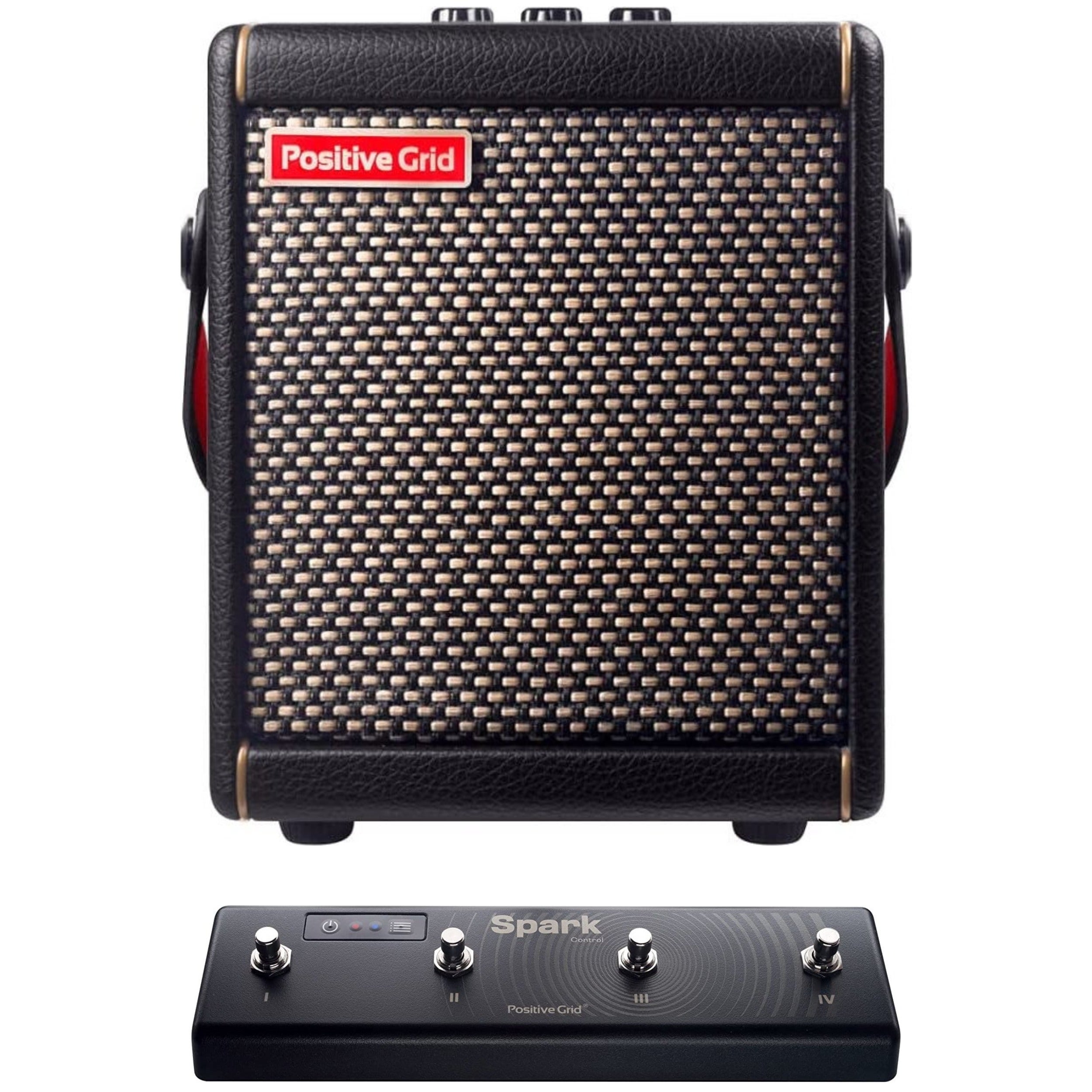 Positive Grid Spark MINI Black met Control draadloze voetschakelaar