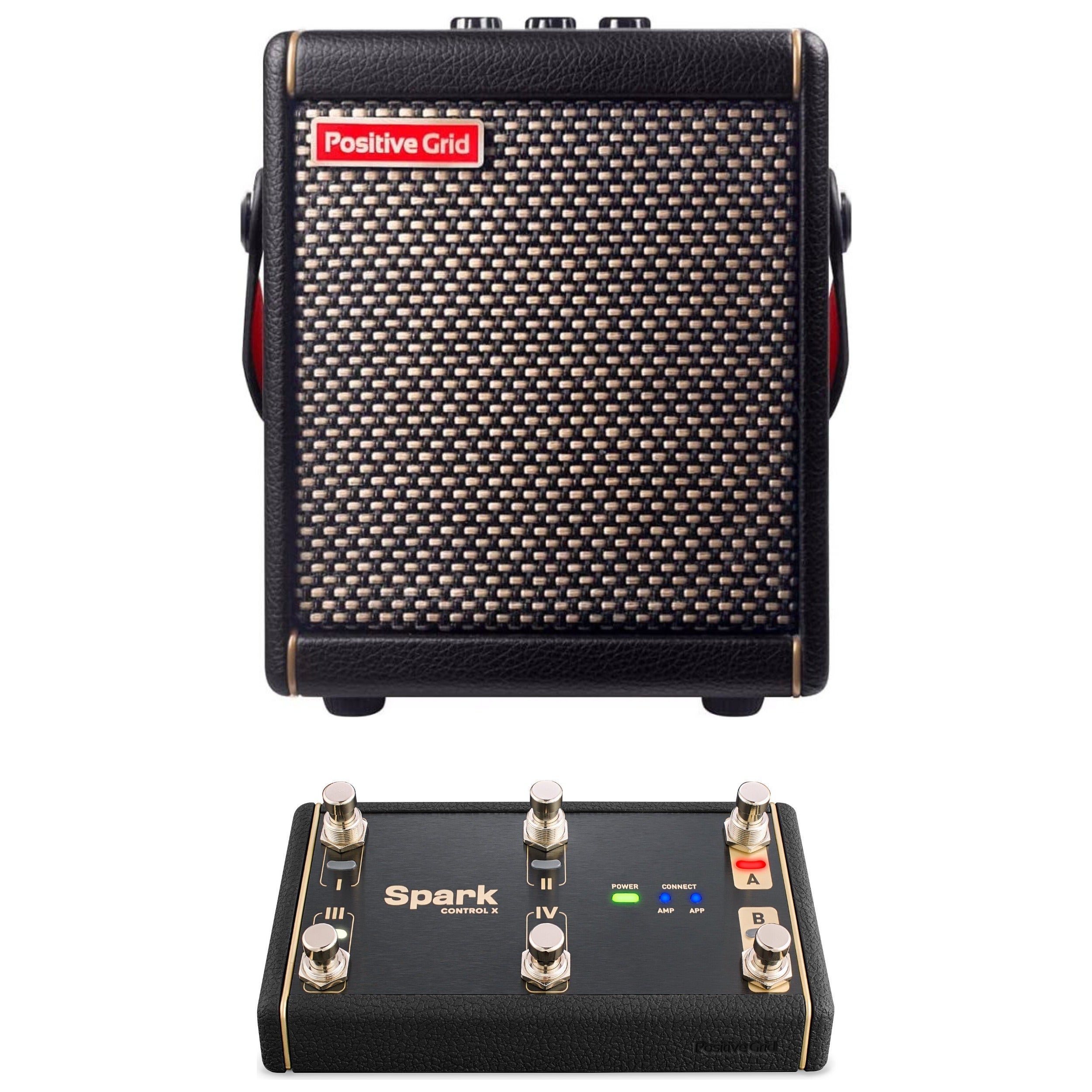 Positive Grid Spark MINI Black met Control X draadloze voetschakelaar
