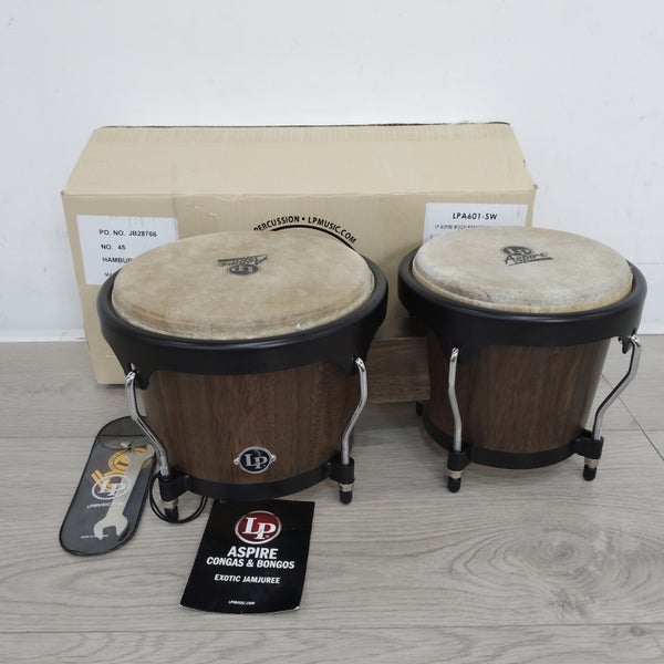 (B-Stock) Latin Percussion LPA601-SW Aspire Walnut bongoset