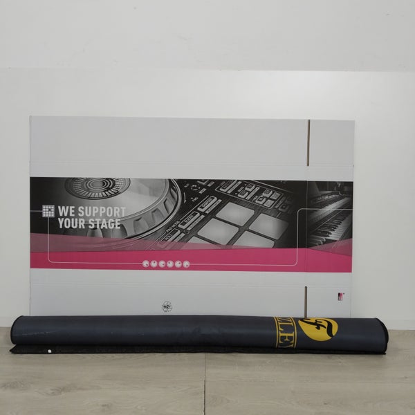 (B-Stock) Fazley DMM-PRO1 anti-slip drummat 1.60 x 2.00 m