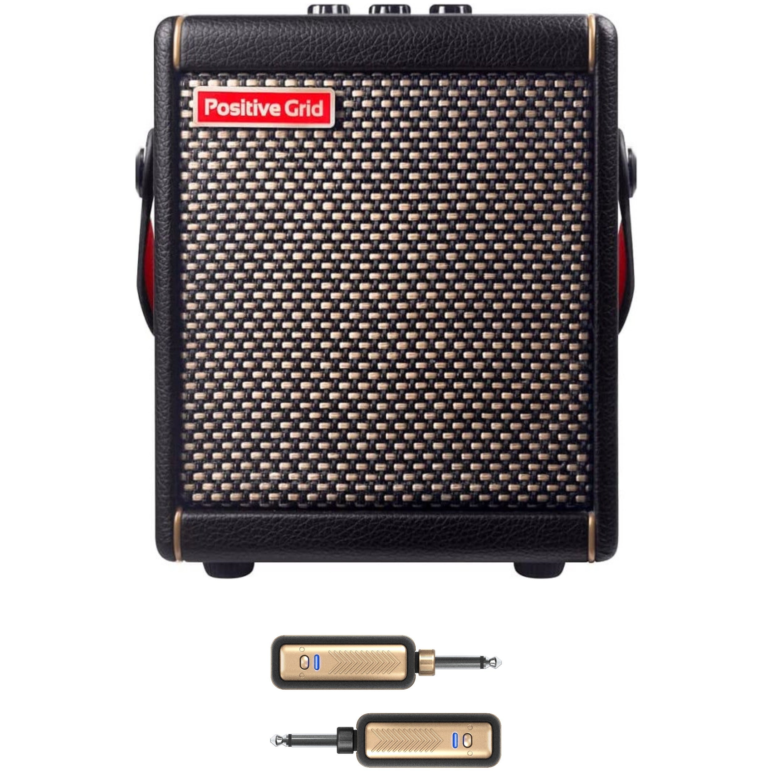 Positive Grid Spark MINI Black met Spark Link draadloos gitaarsysteem