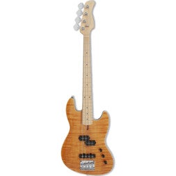 (B-Stock) Sire Marcus Miller U5 Alder Flamed Maple Natural elektrische short scale basgitaar