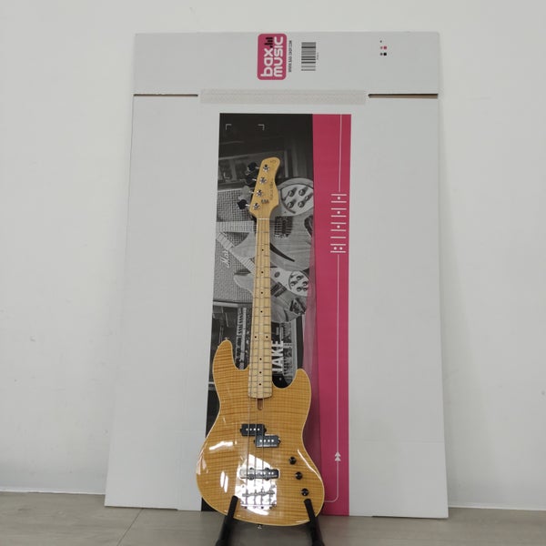 (B-Stock) Sire Marcus Miller U5 Alder Flamed Maple Natural elektrische short scale basgitaar