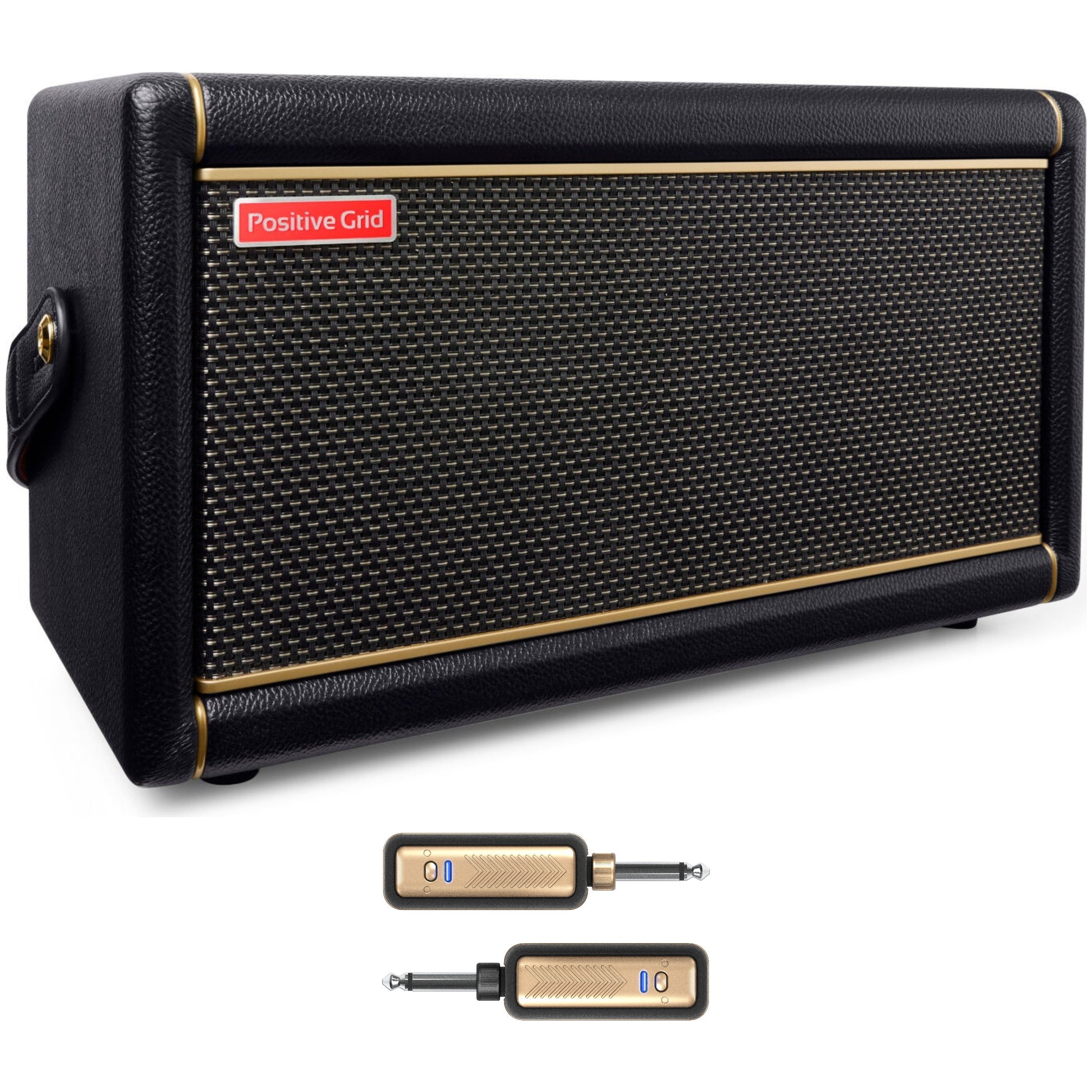 Positive Grid Spark 2 Black met Spark Link draadloos gitaarsysteem
