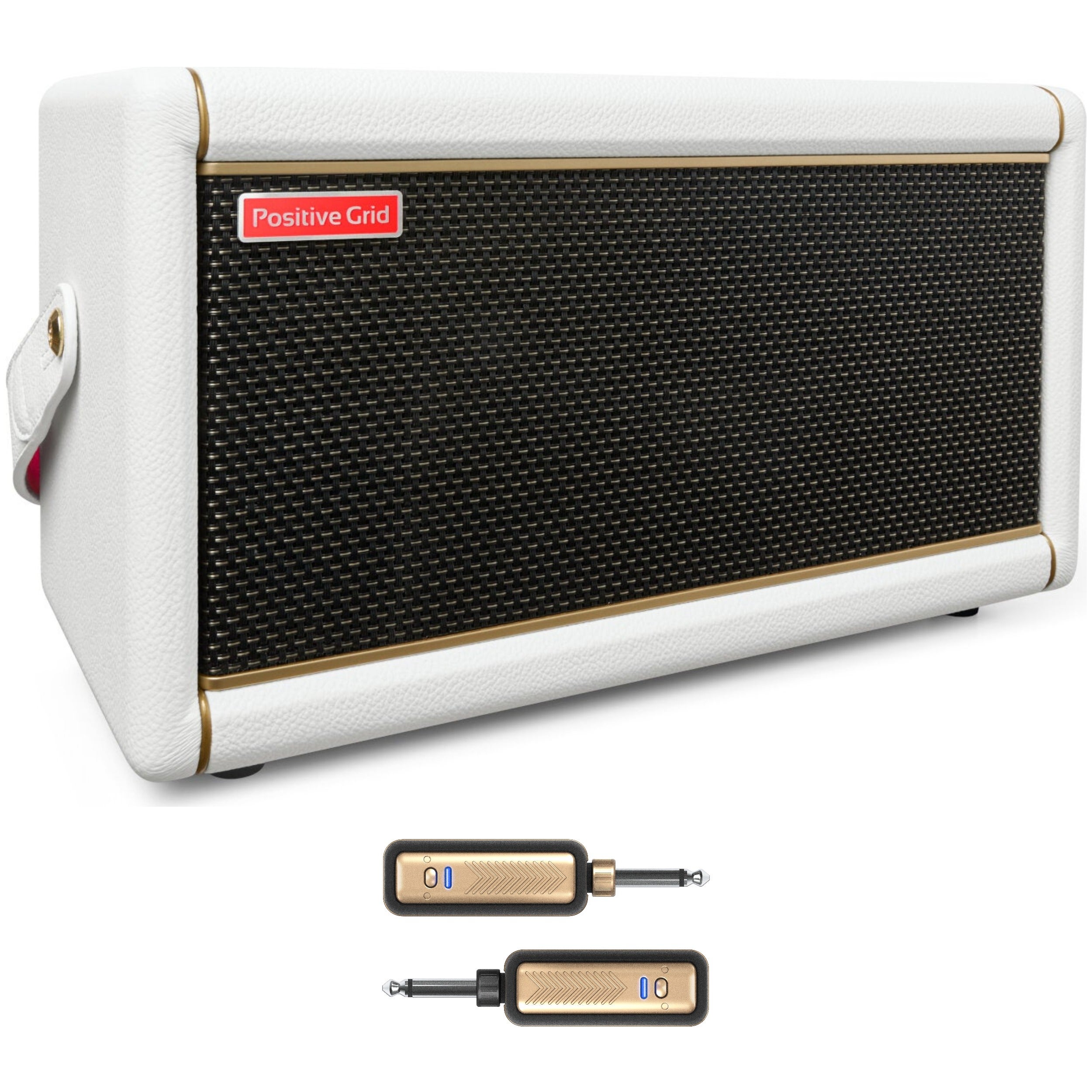 Positive Grid Spark 2 Pearl met Spark Link draadloos gitaarsysteem