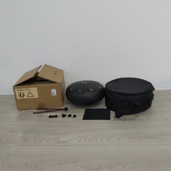 (B-Stock) Fazley Tongue Drum TD12 in C majeur zwart 12 inch