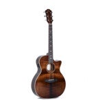Sigma Guitars GWCE-2-BKW Special Edition Grand OM Cutaway Dark Stain Gloss elektrisch-akoestische westerngitaar