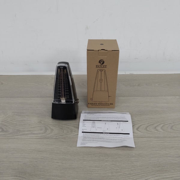 (B-Stock) Fazley Toccata Black mechanische metronoom