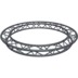 Altura FA33-CIR-Ø2-AD-S cirkel driehoektruss Ø2m hangend zilver apex down