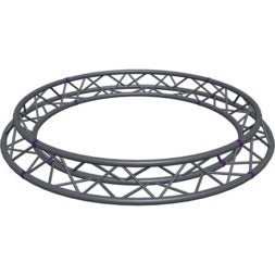 Altura FA33-CIR-Ø2-AU-S cirkel driehoektruss Ø2m hangend zilver apex up