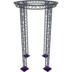 Altura FA33-CIR-Ø2-H5-AD-S cirkel driehoektruss Ø2×5m zilver apex down