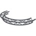 Altura FA33-CIRH-Ø2-AD-S ½cirkel driehoektruss Ø2m hangend zilver apex down
