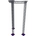 Altura FA33-CIRH-Ø2-H5.5-AD-S ½cirkel driehoektruss Ø2×5.5m zilver T-hoek apex down