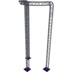 Altura FA33-CIRH-Ø2-H6-C21R-AD-S ½cirkel driehoektruss Ø2×6m zilver 90° gebogen apex down