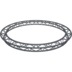 Altura FA33-CIR-Ø3-AD-S cirkel driehoektruss Ø3m hangend zilver apex down