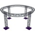 Altura FA33-CIR-Ø3-H2-AD-S cirkel driehoektruss Ø3×2m zilver apex down