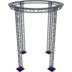 Altura FA33-CIR-Ø3-H5-AD-S cirkel driehoektruss Ø3×5m zilver apex down