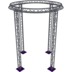 Altura FA33-CIR-Ø3-H5-AU-S cirkel driehoektruss Ø3×5m zilver apex up