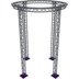 Altura FA33-CIR-Ø3-H5.5-AD-S cirkel driehoektruss Ø3×5.5m zilver apex down