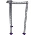 Altura FA33-CIRH-Ø3-H6-AU-S ½cirkel driehoektruss Ø3×6m zilver T-hoek apex up