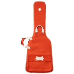 Levys Leathers LM18CMA-FST Chroma Series Leather Guitar Bag Red leren gigbag voor elektrische gitaar