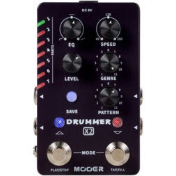 (B-Stock) Mooer Drummer X2 Stereo Drum Machine Pedal