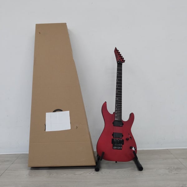 (B-Stock) ESP LTD Deluxe M-1000 Candy Apple Red Satin elektrische gitaar